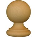 Osborne Wood Products 4 1/2 x 3 x 3 Finial Top in Hickory 3007H